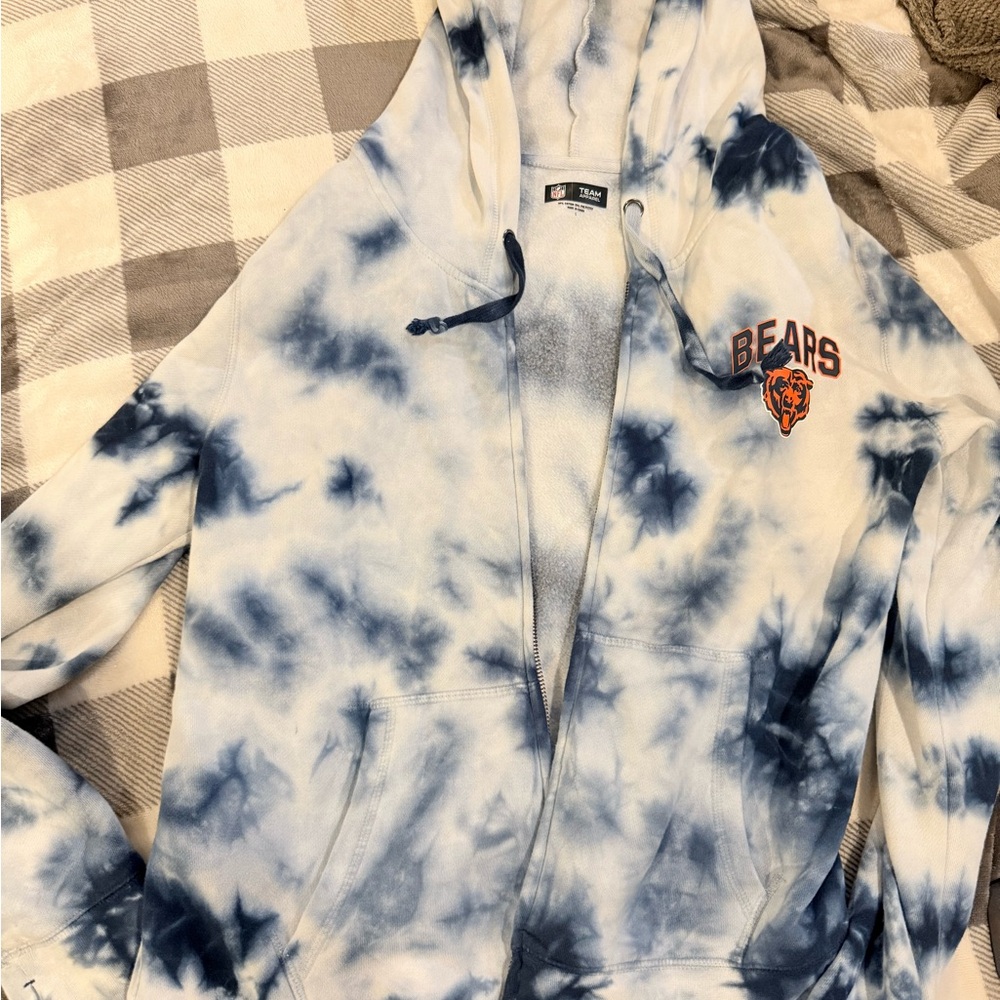 NFL Blue Tie-Dye Hoodie